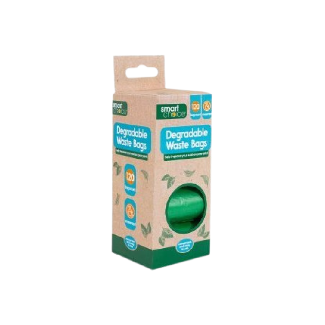 Smart Choice Degradable Dog Poop Bags 8 Pack
